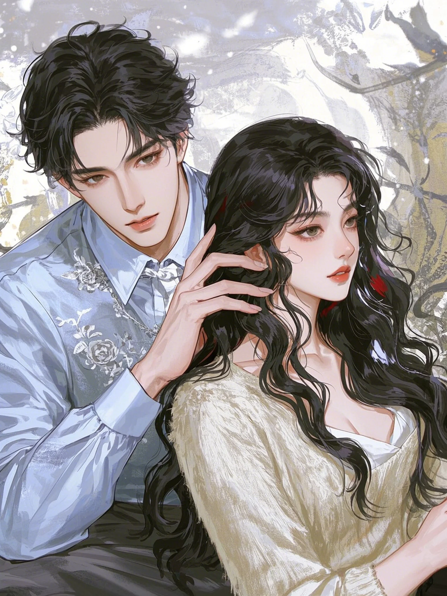 丈夫被血虐，她穿婚纱逼我