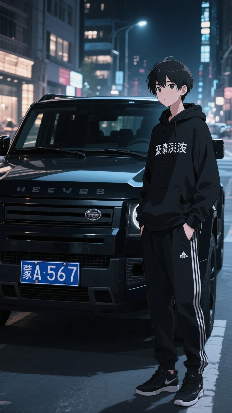 自己就说了一声